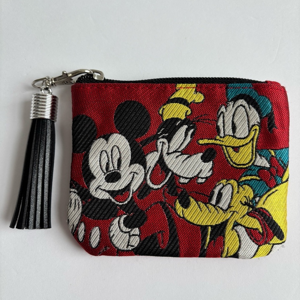 Disney x Loungefly Mickey Mouse and Friends Intarsia Coin Purse